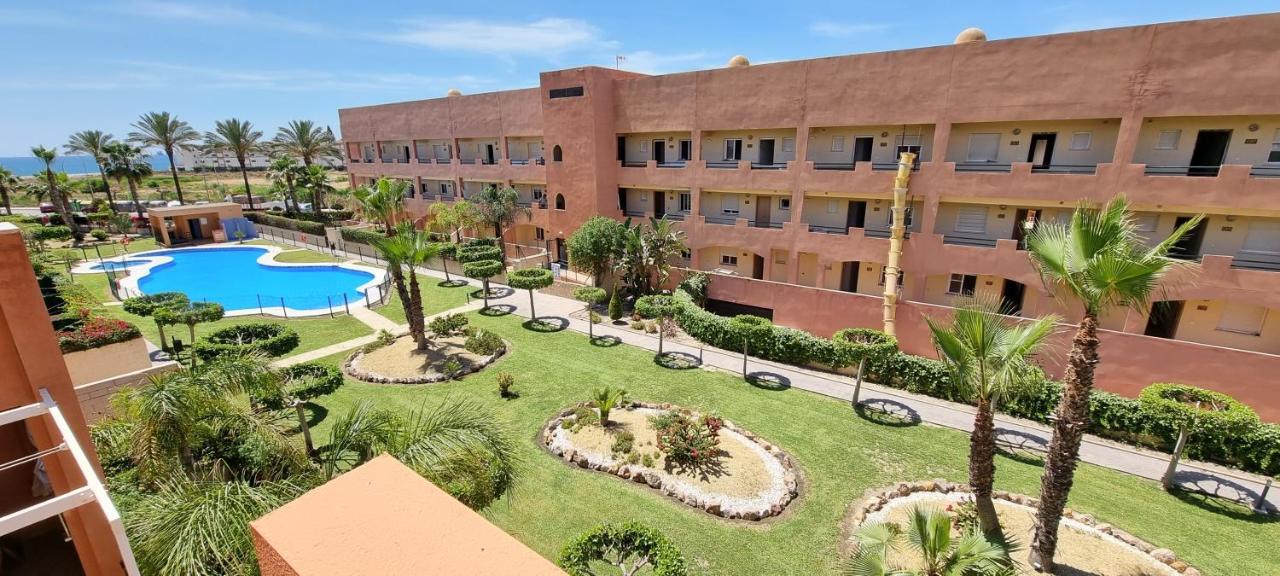 Homes Of Spain, Apartamentos Paraiso De Vera Playa, Ed Tahiti Bajo H, A Pie De La Playa, Vistas Piscina Exterior foto